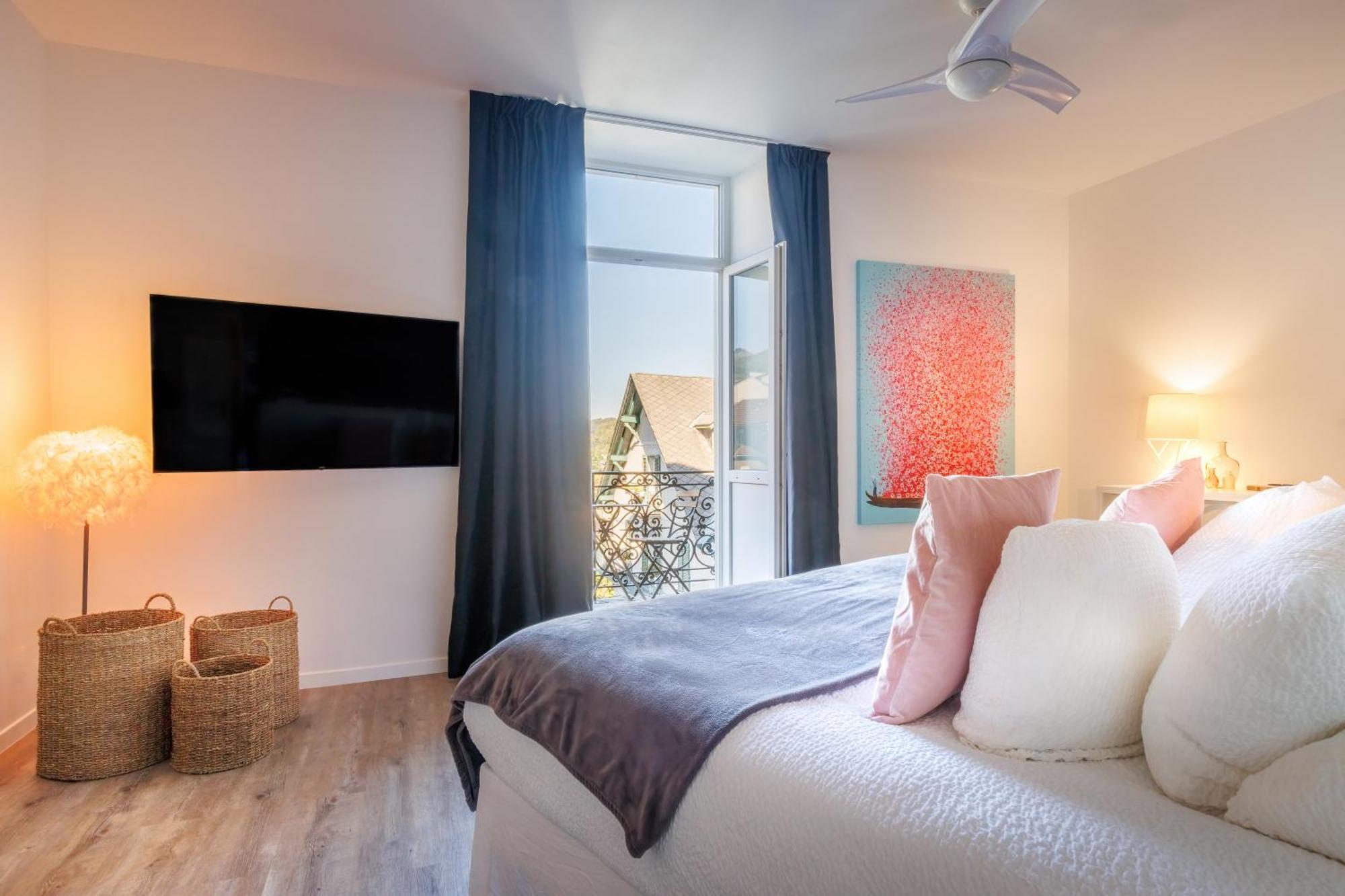 Belfry & Spa By Ligne St Barth Lurdy Exteriér fotografie A bedroom at the Hotel
